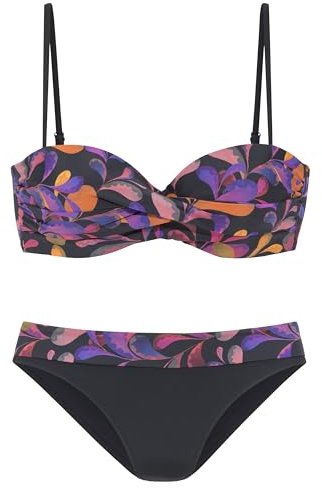 VIVANCE Damen Bügel-Bandeau-Bikini