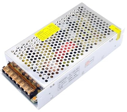 CIJIAOPOYU Fuente de alimentación conmutada de 30V, 4A, 5A, 6A, Transformador de Fuente de Voltaje, 120W, 150W, 180W, CA, CC, 110V, 220V, Entrada for impresión 3D(Color:5A 150W)