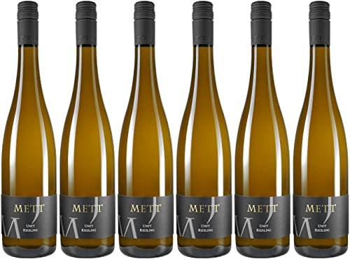 Mett & Weidenbach Ingelheimer In der Unft Riesling 2022 Trocken (6 x 0.75 l)