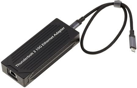KALEA-INFORMATIQUE Cordon Adaptateur USB Thunderbolt 3 10G vers réseau 10 GIGABIT ETHERNET 10G 5G 2.5G 1G 100Mb avec contrôleurs Intel JHL6340 et AQC107