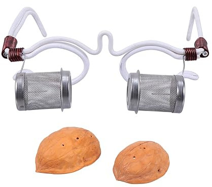 SEWOART Appareil De Moxibustion Oculaire En Noyer, Monture Légère Et Portable, Moxibustion Chaude Pour Soulager La Fatigue Des Yeux, Usage Domestique Et Voyage