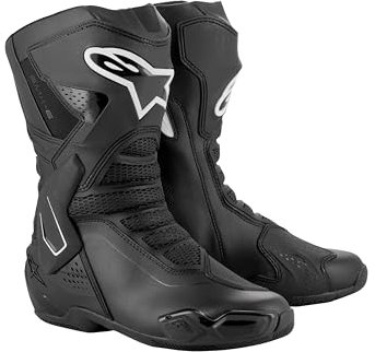 Alpinestars Stella SMX-6 V3 - Stivali da moto, protezione e comfort ad alta velocità, certificati CE, cursori sostituibili, protezione migliorata della caviglia, design traspirante e leggero,
