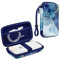 FINTIE Tasche für Kodak Fotodrucker, Kodak Mini 2 Retro/Step/Mini 2 HD/Smile/Printomatic, Hartschalen Tragetasche mit Innentasche, Ozean Marmor