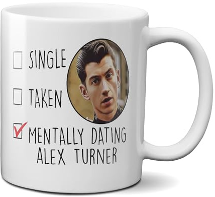 Mugtime TM - Alex Turner Mug Mentally Dating Coffee Cup Tea Funny Ceramic 11oz 320ml