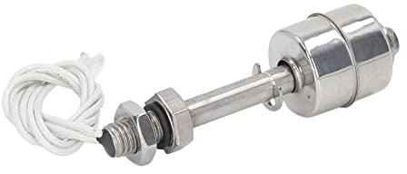 Itonash Float-Wasserstands Schalter, Edelstahl-Flüssigkeits Pegels Ensor mit 10mm Hub für Wasser öl Alkohol, 0-220V AC 0-200V DC 5Mpa Druck Widerstand