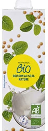 Monoprix Bio Boisson au soja nature bio - La brique de 1 l