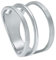 Heideman Ring Damen aus Edelstahl silber farbend matt Damenring für Frauen mit