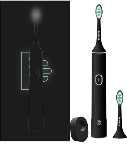 La Divergente Sonic Toothbrush with LED | Antibacterial Light Tech, 1-Month Battery, Ultra-Quiet <50dB, Soft Grip, 3D Deep Cleaning