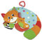 Clementoni - Kitty Cat Pillow-Kissen zur Unterstützung von Muskelaufbau und Knabbern, Tummy Time Neugeborenen-100% waschbar, Mehrfarbig, 17800