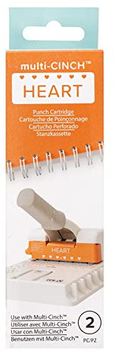 We R Memory Keepers Multi Cinch (Herzstanzer) Buchbindung, Bastelbedarf, Scrapbooking-Werkzeuge, Tagebücher, Erinnerungsbücher