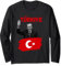 Recep Tayyip Erdogan Türkiye Flagge Türkei Türkische Politik Langarmshirt