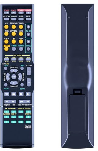 GOUYESHO Telecomando di ricambio RAV315 per Yamaha DVD AV ricevitore HTR-6040 RX-V461 RX-V561 HTR6040 RXV461 RXV561 WK227300EU WK227300 EU per telecomando Yamaha