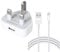 Charger Plug and 1.5 M Cable Compatible for iPhone 6 7 8 6s Plus 11 XR XS Max 5S 5 X 12 mini SE