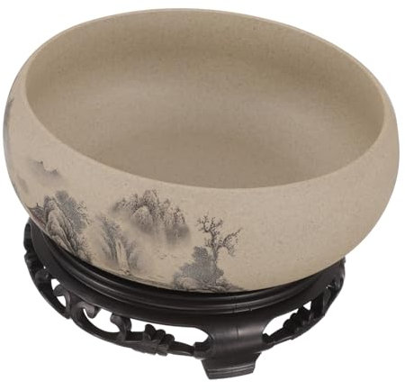 KITANDOVE Hydroponischer Blumenbehälter Aus Keramik & Übertopf Aus Weißem Porzellan Pflanztopf für Zuhause Bürodekor Muttertagsgeschenk