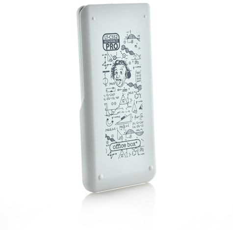 Calculadora Científica de 552 Funciones, Doble alimentación por batería Solar y de Botón, Pantalla 10+2 dígitos, Cubierta Protectora, Apta para la PAU