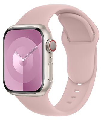 DONEGANI C1 para Correa Apple Watch Se Ultra 2 40mm 44mm 46mm 42mm 45mm 41mm 38mm 49mm Series 10 9 8 7 6 5 4 3 Mujer Hombre Original Pulsera Strap Rosa milenario