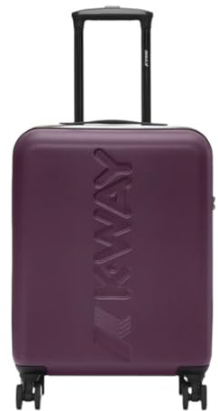 K-way K-AIR Trolley cabina rigido da viaggio, dimensioni perfette per essere trasportato in cabina. L'accessorio presenta quattro ruote per la massima libertà di movimento, due tasche con zip all'int.