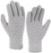 Bequemer Laden Touchscreen Handschuhe Damen Winter Warm Chenille Winterhandschuhe Strickhandschuhe mit Elastisch Manschette Frauen Geschenk, Grau