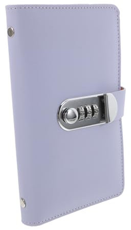 VILLFUL Spar-tracker-binder-schloss Bargeld-binder Mit Schloss Passwort-buch-schloss Für