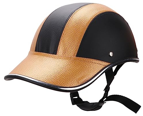 Healvian Reithelm Fahrradhelm Motorradhelme Motorradzubehör Schutzüberzug für Baseball Helm aus ABS/PU Atmungsaktiv für Unisex