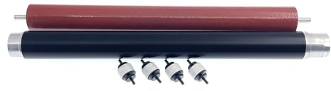 ROAOFFGB Wärme Upper Fuser Roller unteren Druck + Reinigung for HL L8250 L8260 L8350 L8360 L9200 L9310 MFC L8600 L8610 L8900 L9570