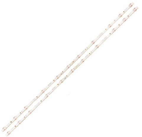 PFCFPNMTGV Bande de rétroéclairage LED compatible avec les téléviseurs Thomson 43 (43ud6426, L43S6500, 43A260, 43V2, 4C-LB4311-ZM06J, ZM08J Bande lumineuse pour téléviseur