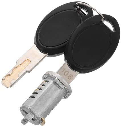 Healeved Barillet Serrure Camping-Car 28mm avec 2 Clés