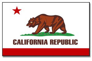 California Flagge Fahne 90 * 150 cm