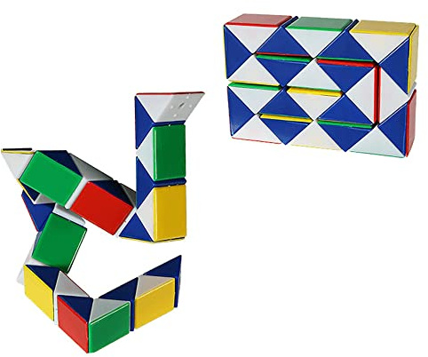 Out of The Blue 61/6604 3D Magic Cube snake Retro Travel Puzzle Toy