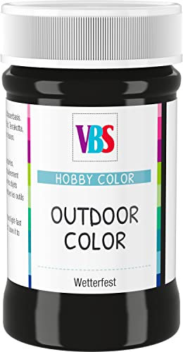 VBS Outdoor Color, 100 ml Schwarz