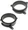 tomzz Audio 2834-005 Lautsprecherringe Adapter Halterungen kompatibel mit Mercedes E-Klasse W210 Fronttür für 165mm DIN Lautsprecher
