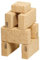 Korxx Korxx4260385790071 35 Stück Quader XS Kork Baustein in Filzbox 1950g, Mehrfarbig