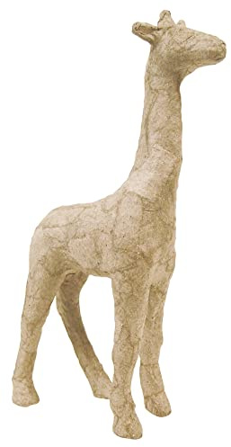 DecoPatch Small Paper Mache Animal - Giraffe
