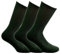 Fontana calcetines, 6 pares de calcetines deportivos de rizo de algodón verde botella Talla única