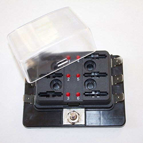 Büttner Elektronik Sicherungshalter 6 FS-LED