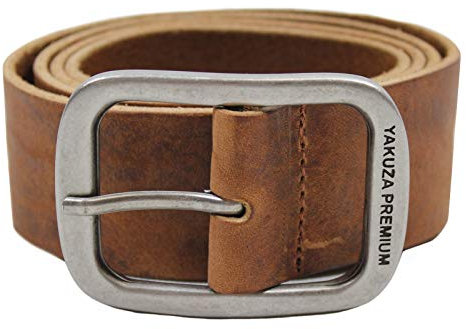 Yakuza Premium Leder Gürtel 2593 Leder Gürtel 2593 braun