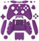 Carcasa completa con botones para Xbox One Slim para mandos inalámbricos Xbox One S (morado)