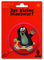 Logoshirt®Der kleine Maulwurf - Roller I Fahrradklingel Groß Ø 80 mm I Motiv Klingel Fahrrad Retro I aus massivem Stahl I Lizenziertes Originaldesign
