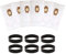 Ricambio per aspirapolvere KiRBY SENTRIA G10, G10E Accessori (6 sacchetti antipolvere + fascia in gomma)