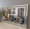 DEENZ Silver Sparkle Photo Frame Multi Aperture Picture Photo Frame For 6 Photos (50cmx34cm)