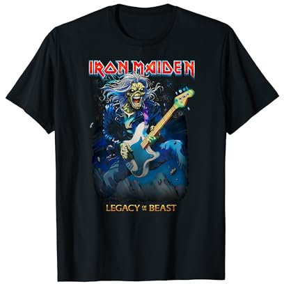 Iron Maiden - Eddie On Bass T-Shirt