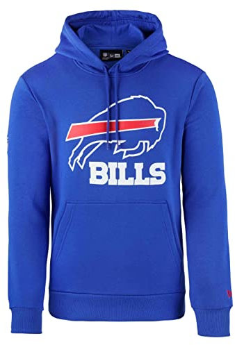New Era - NFL Buffalo Bills Team Logo and Name Hoodie Farbe Bills Blau, Größe XXL