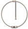 Emporio Armani Halskette Für Frauen Essential, Länge: 400+50mm, Rondell-Durchmesser: 6.5mm Rose Gold Edelstahl Halskette, EGS2931221
