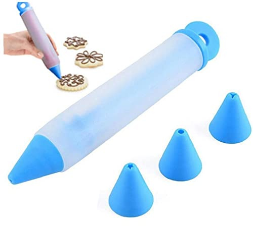 Silicone Food Writing Pen Chocolate Decorating Tools Cake Mold Cream Cup Cookie Icing Piping Pastry Nozzles Kitchen Accessories
