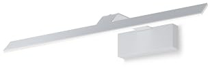 Maytoni Decart Spiegelbild LED Lichtweiß, 4000K, weiß Metallgehäuse, Acryl-Diffusor für Wohnzimmer, Schlafzimmer, Büro