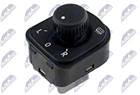 NTY Schalter Elektrische Außenspiegel Schwarz passend für Alhambra CC