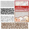 craspire Tampons Transparents Grains de Café pour Carterie Décoration Scrapbooking, Timbre en Caoutchouc de Silicone Café pour Cartes de Voeux Album Photo Journal Decor DIY Craft