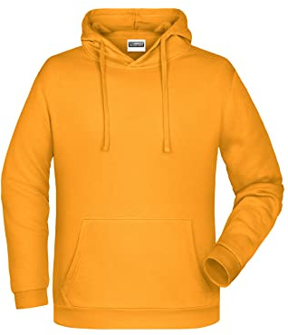 James & Nicholson Herren Basic Kapuzensweat - Klassischer Hoody mit Kängurutasche