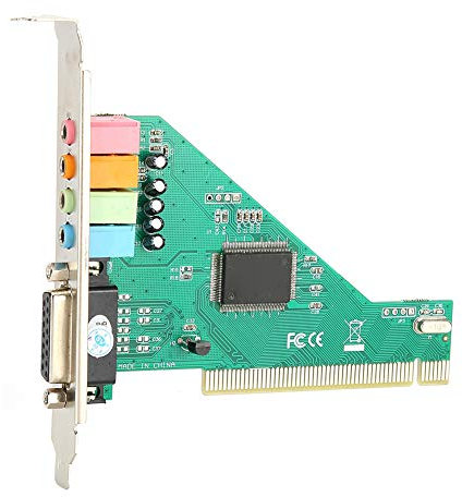Tbest Computer Internal Sound Cards Pci Card Windows 10 Gateway Desktop Xp Sp2 With Cd Dell For A Hp Inspiron Pc Creative Labs Pci Sound Card Channel 4.1 Fo