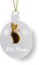 Personalised Pet Name Bauble Tree Decoration Cat Dog (Cat, Gold Mirror)